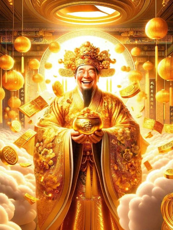 线上配资平台开户 财神到! 财富自来, 财源广进, 福运亨通, 招财进宝, 福泽绵长